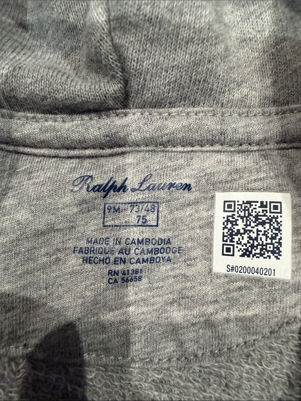 Polo by Ralph Lauren Gray Hoodie and Joggers Set - Picture 3 of 8